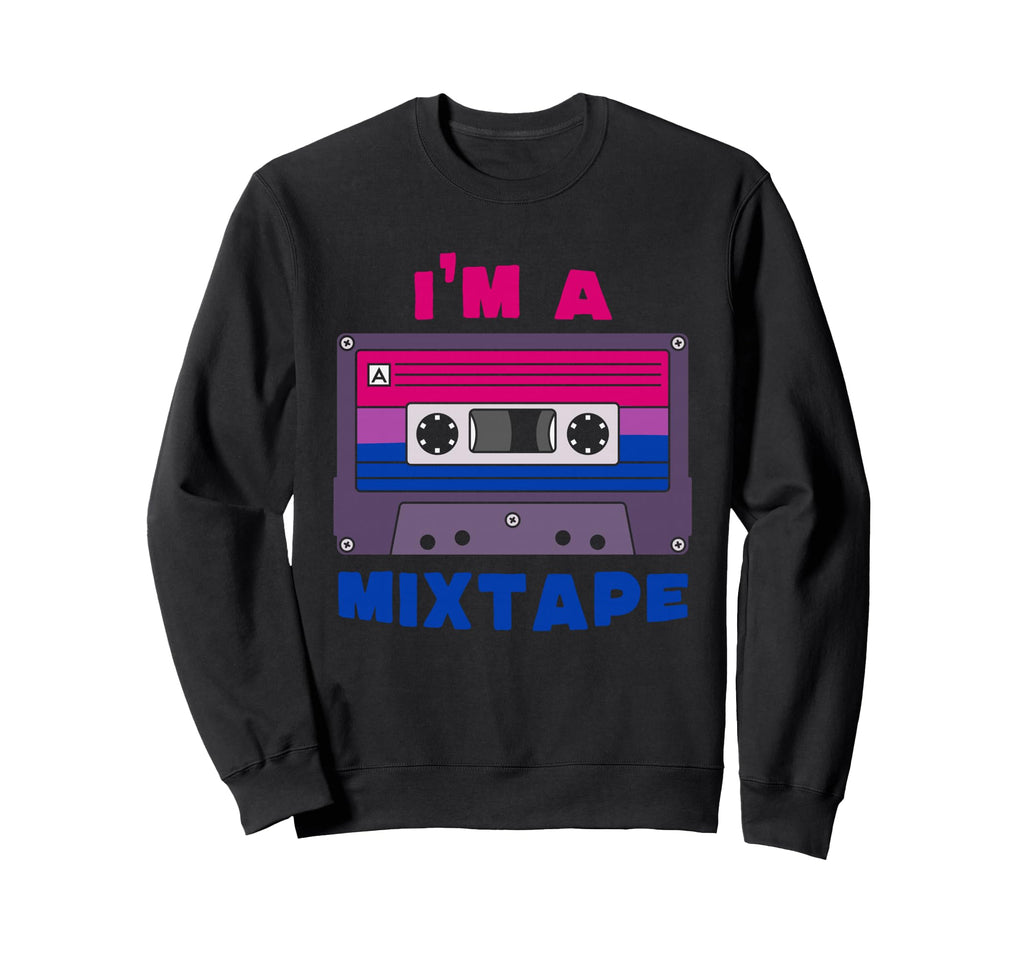 Im Mixtape 80S And 90S Cassette Sweatshirt - Fun Novelty Design Men Women - T-Shirt, Sweatshirt, Hoodie