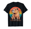 Capybara Sunset Capy T-Shirt - Casual Everyday Wear Unisex - T-Shirt, Sweatshirt, Hoodie