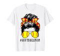 Softball Mom Messy Bun Messy Bun Mom T-Shirt - Streetwear Style for Adults - T-Shirt, Sweatshirt, Hoodie