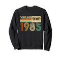 1985 40Th Birthday Gifts 40 Year Sweatshirt - Custom Art Print for Adults - T-Shirt, Sweatshirt, Hoodie
