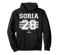 Joakim Soria 28 Toronto Canada Mlb Hoodie - Fun Novelty Design Men Women - T-Shirt, Sweatshirt, Hoodie