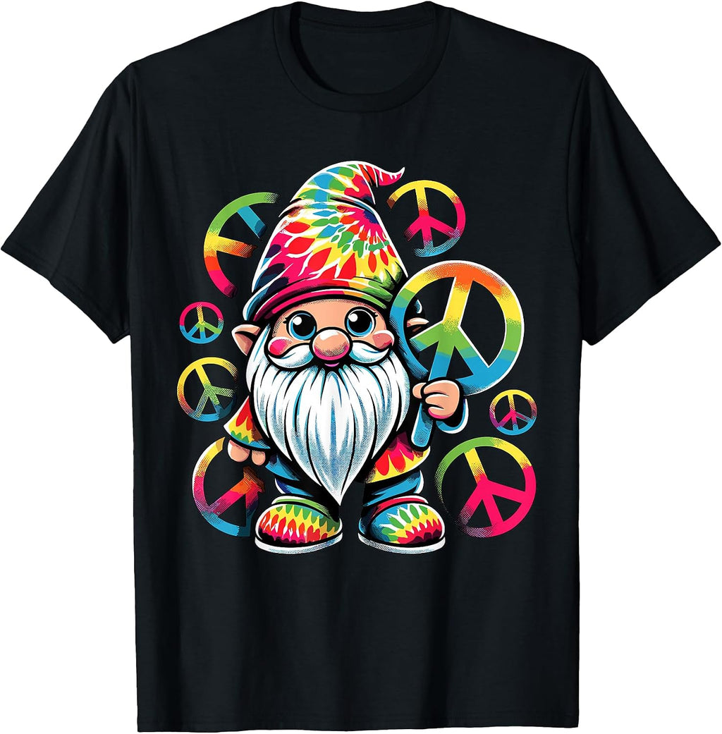 Gnome Gifts for Hippie lover - Adult & Kids T-Shirts, Sweatshirts & Hoodies apparel design preview 1