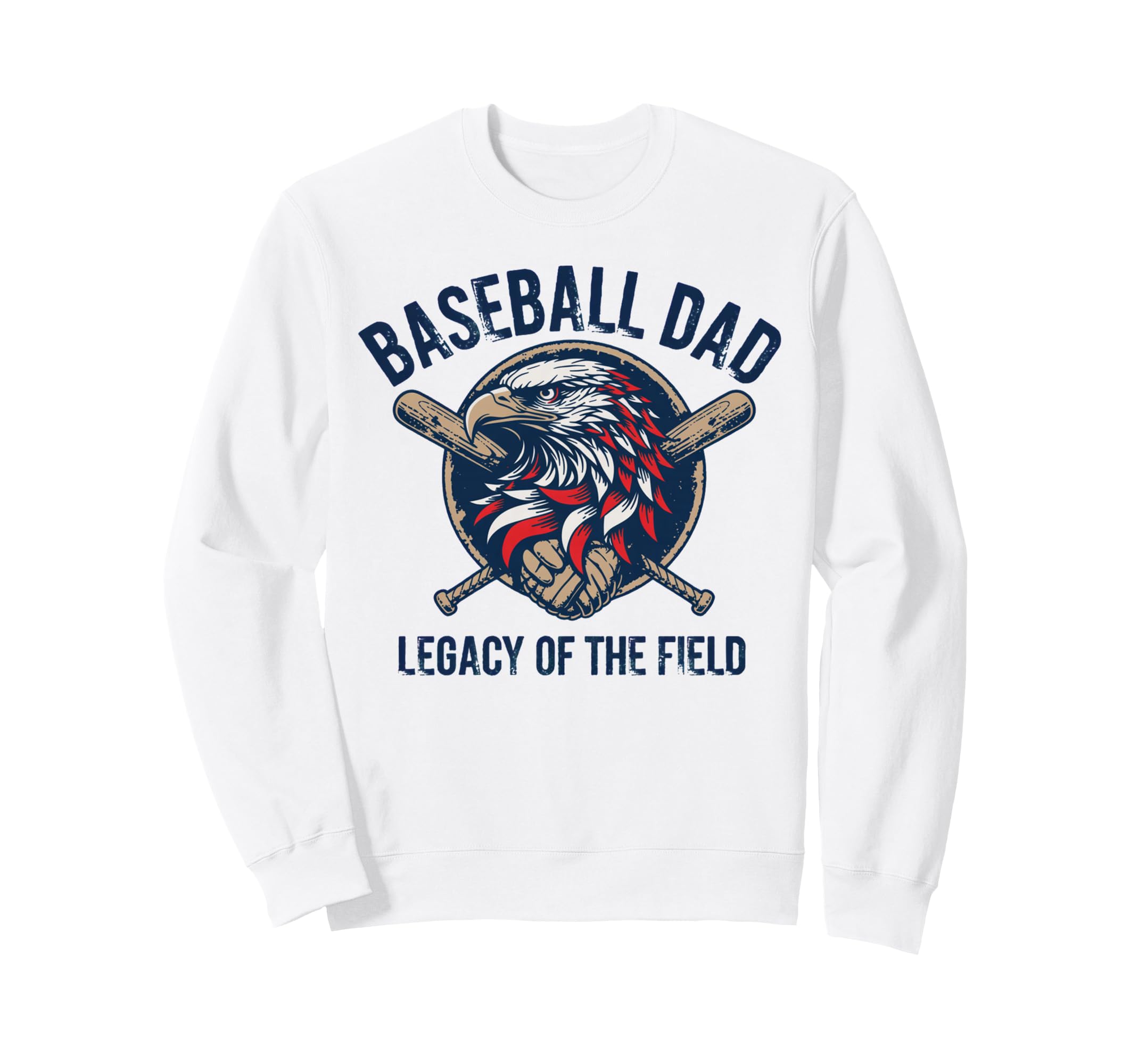 Baseball Father Baseball Dad Sweatshirt - Novelty Apparel Men Women - T-Shirt, Sweatshirt, Hoodie
