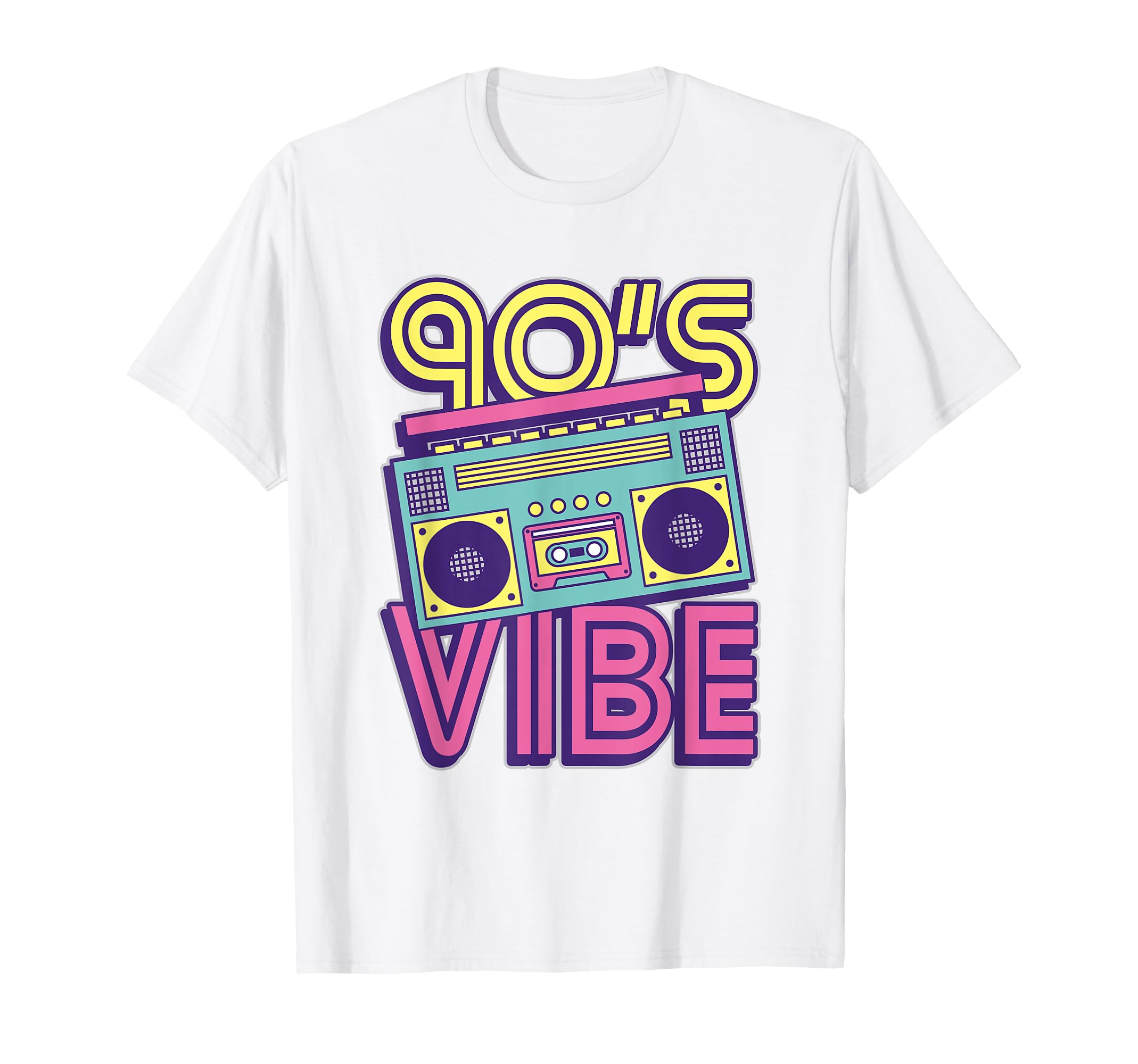90S Vibe 1990S Music Lover Nineties T-Shirt - Minimalist Print for Adults - T-Shirt, Sweatshirt, Hoodie