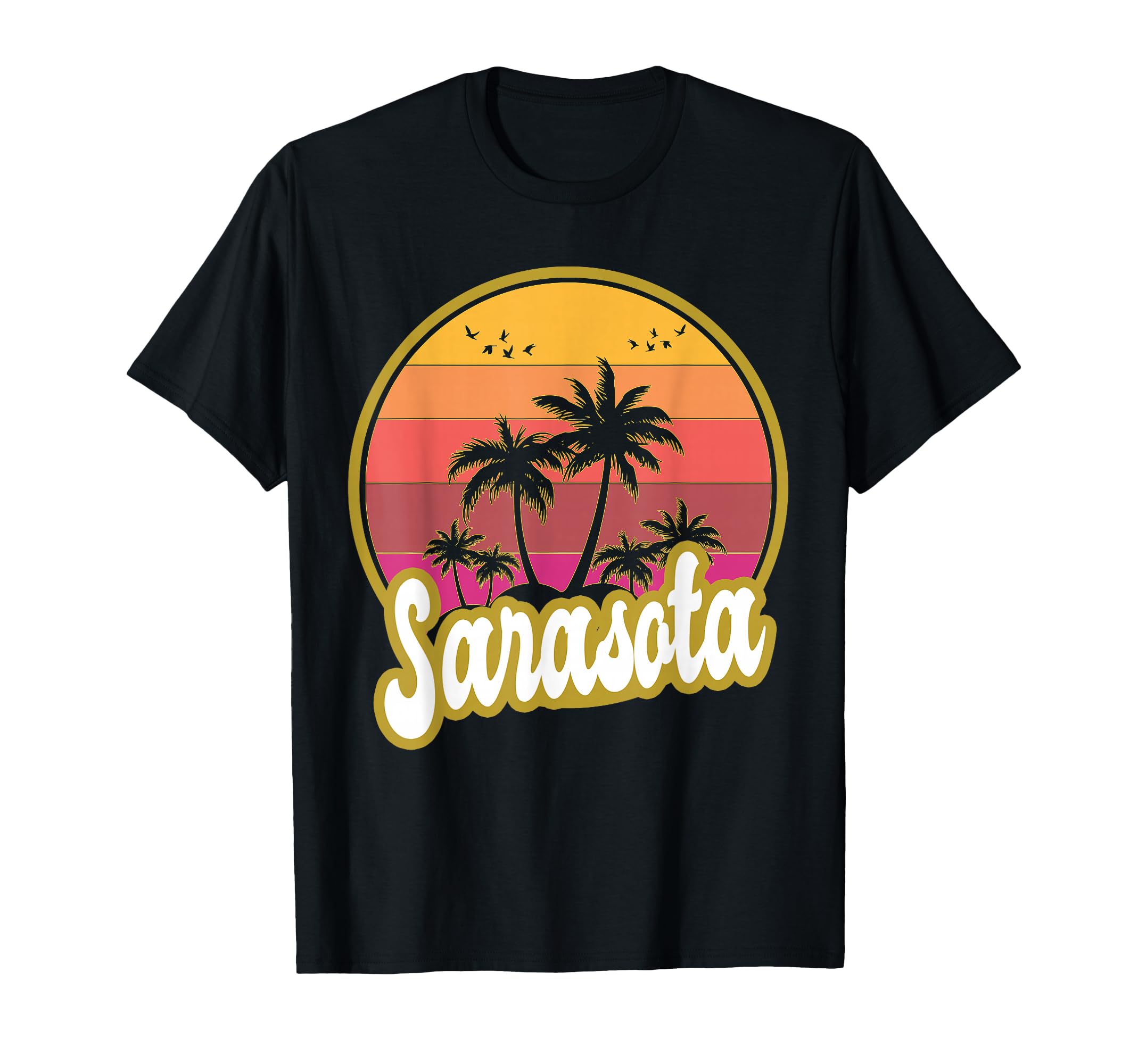Sarasota Florida Beach Sunset T-Shirt - Graphic Print for Adults - T-Shirt, Sweatshirt, Hoodie