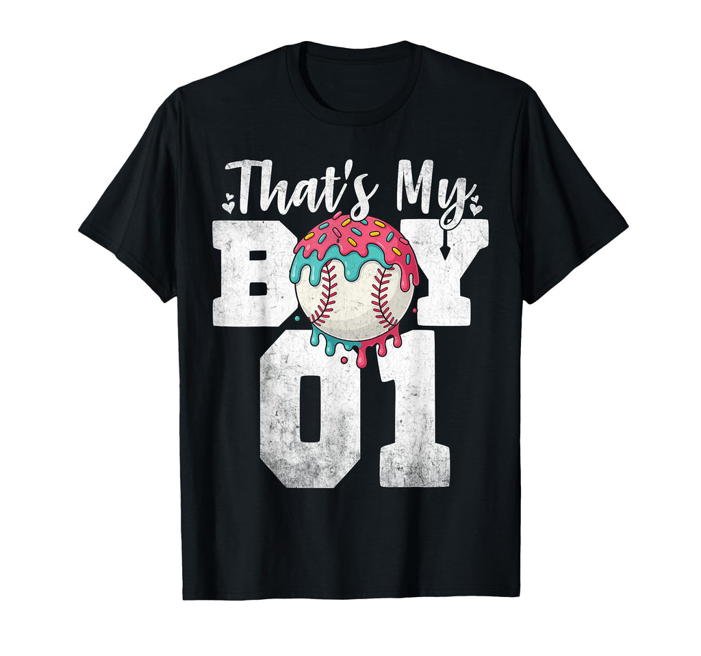 Thats My Baseball 1 Number Mom Dad 1 T-Shirt - Unique Graphic Unisex - T-Shirt, Sweatshirt, Hoodie