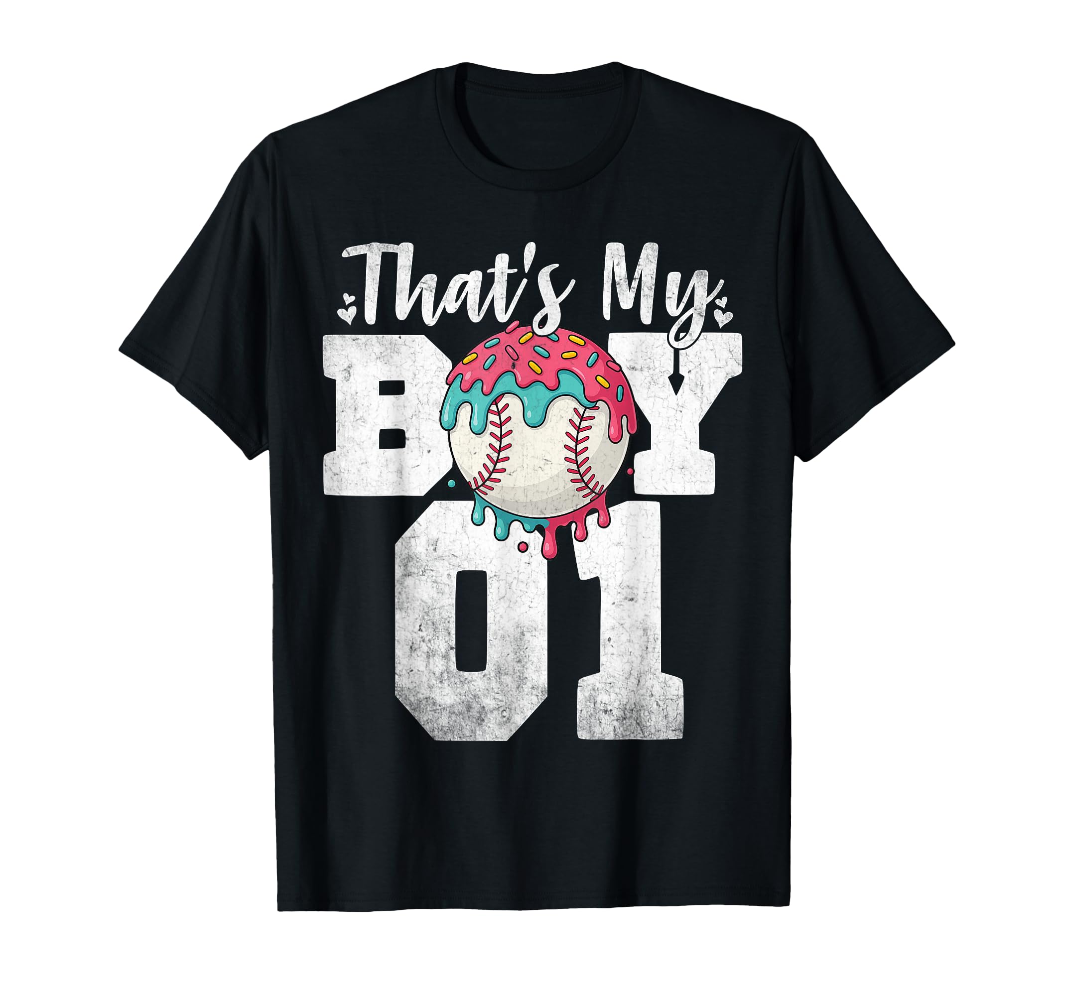 Thats My Baseball 1 Number Mom Dad 1 T-Shirt - Unique Graphic Unisex - T-Shirt, Sweatshirt, Hoodie