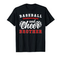 Baseball And Cheer Brother Baseball T-Shirt - Minimalist Print Men Women - T-Shirt, Sweatshirt, Hoodie