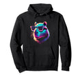 Funny Capybara Vaporwave Aesthetic Hoodie - Streetwear Style Men Women - T-Shirt, Sweatshirt, Hoodie