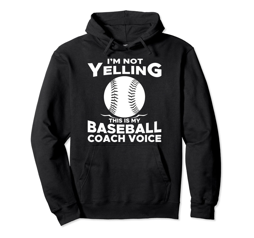 Baseball Coach Baseballer Assistant Hoodie - Graphic Print for Adults - T-Shirt, Sweatshirt, Hoodie