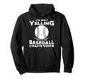 Baseball Coach Baseballer Assistant Hoodie - Graphic Print for Adults - T-Shirt, Sweatshirt, Hoodie