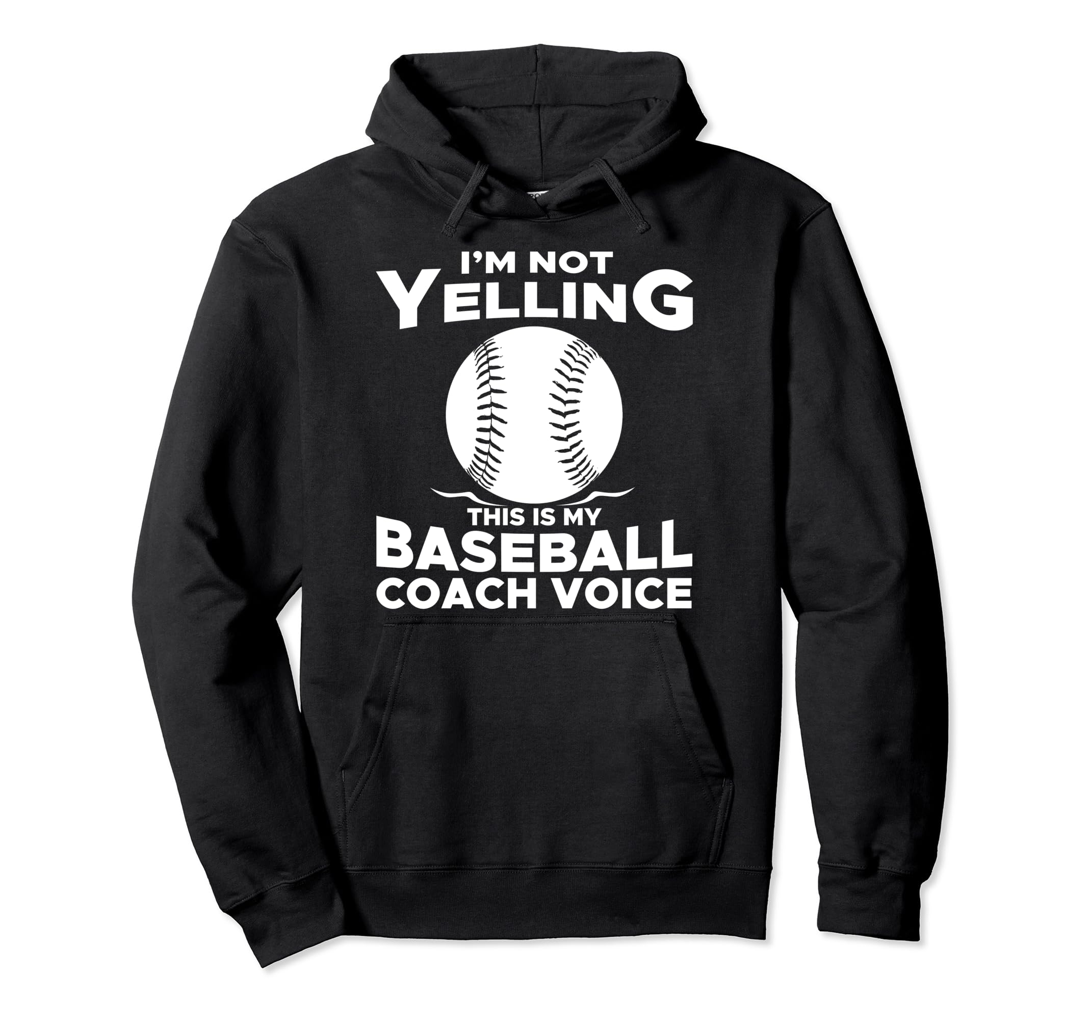 Baseball Coach Baseballer Assistant Hoodie - Graphic Print for Adults - T-Shirt, Sweatshirt, Hoodie