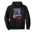 80S 70S Car T Rex Dinosaur Aesthetic Hoodie - Graphic Print Unisex - T-Shirt, Sweatshirt, Hoodie