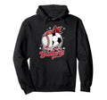 Busy Raising Ballers Baseball Soccer Hoodie - Graphic Print for Adults - T-Shirt, Sweatshirt, Hoodie