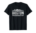 Distressed Boston Skyline Outfit T-Shirt - Trendy Graphic for Adults - T-Shirt, Sweatshirt, Hoodie
