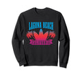 Laguna Beach California Surf Sunset Sweatshirt - Graphic Print Men Women - T-Shirt, Sweatshirt, Hoodie