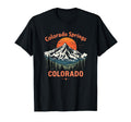 Colorado Springs Sunset Mountains Cityscape T-Shirt - Unique Graphic Unisex - T-Shirt, Sweatshirt, Hoodie