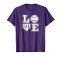 Love Baseball Softball Mom Distressed T-Shirt - Aesthetic Graphic Unisex - T-Shirt, Sweatshirt, Hoodie