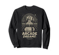 Arcade Gamer 80S Gaming Video Sweatshirt - Streetwear Style for Adults - T-Shirt, Sweatshirt, Hoodie