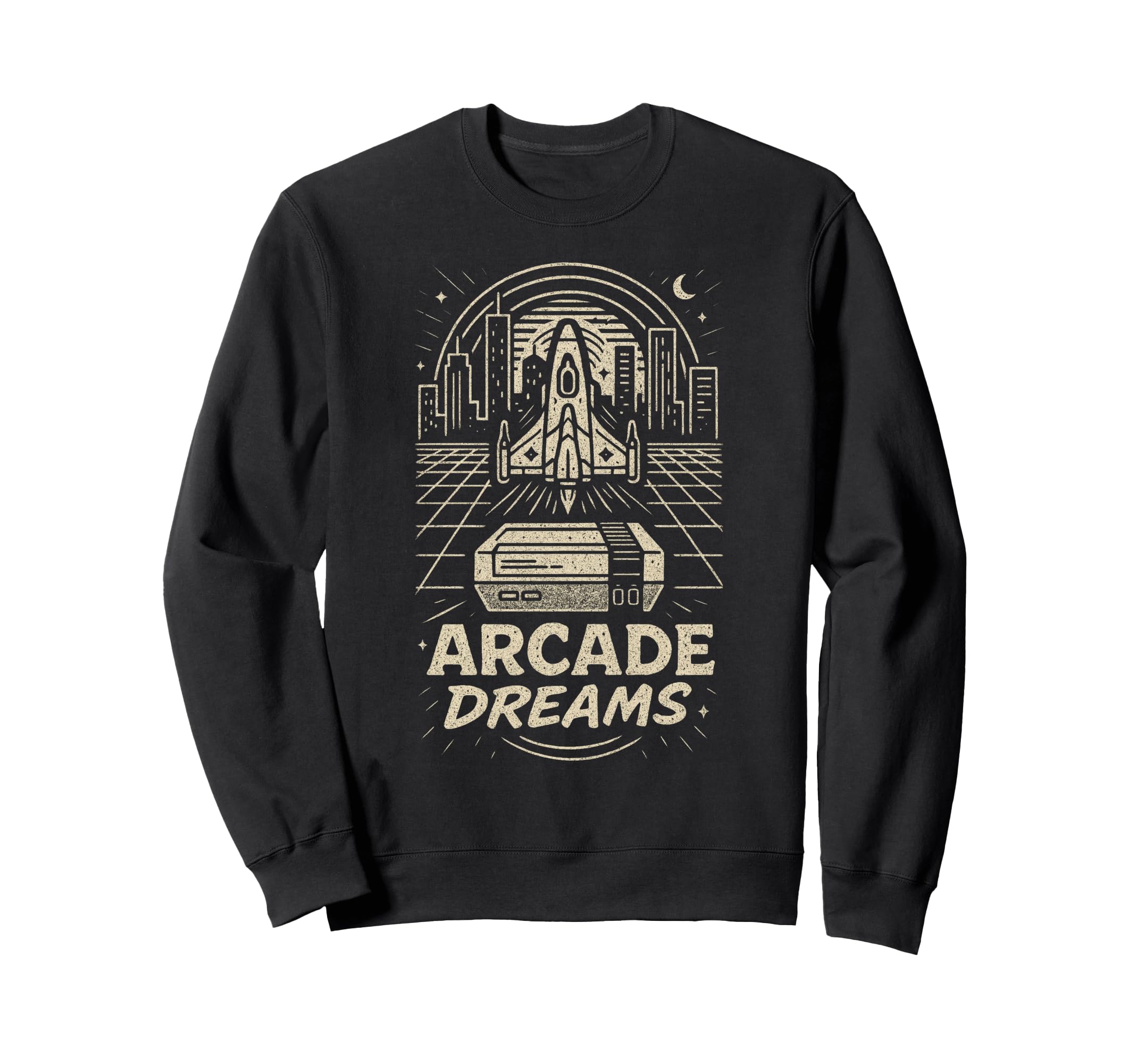 Arcade Gamer 80S Gaming Video Sweatshirt - Streetwear Style for Adults - T-Shirt, Sweatshirt, Hoodie