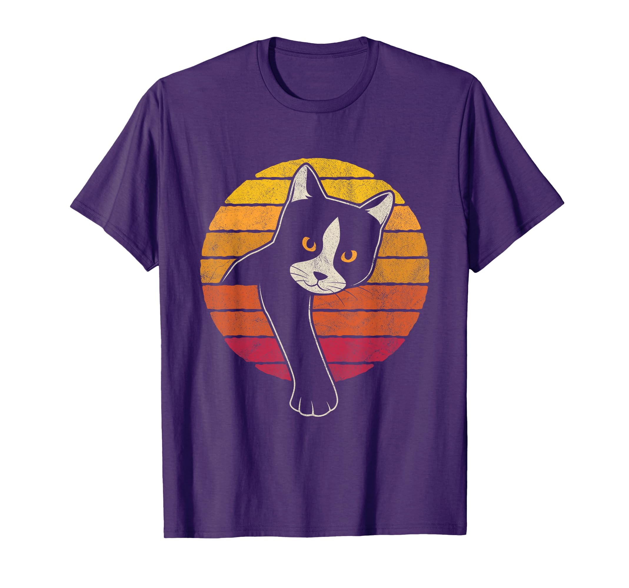 Tuxedo Cat Sunset T-Shirt - Novelty Apparel Men Women - T-Shirt, Sweatshirt, Hoodie