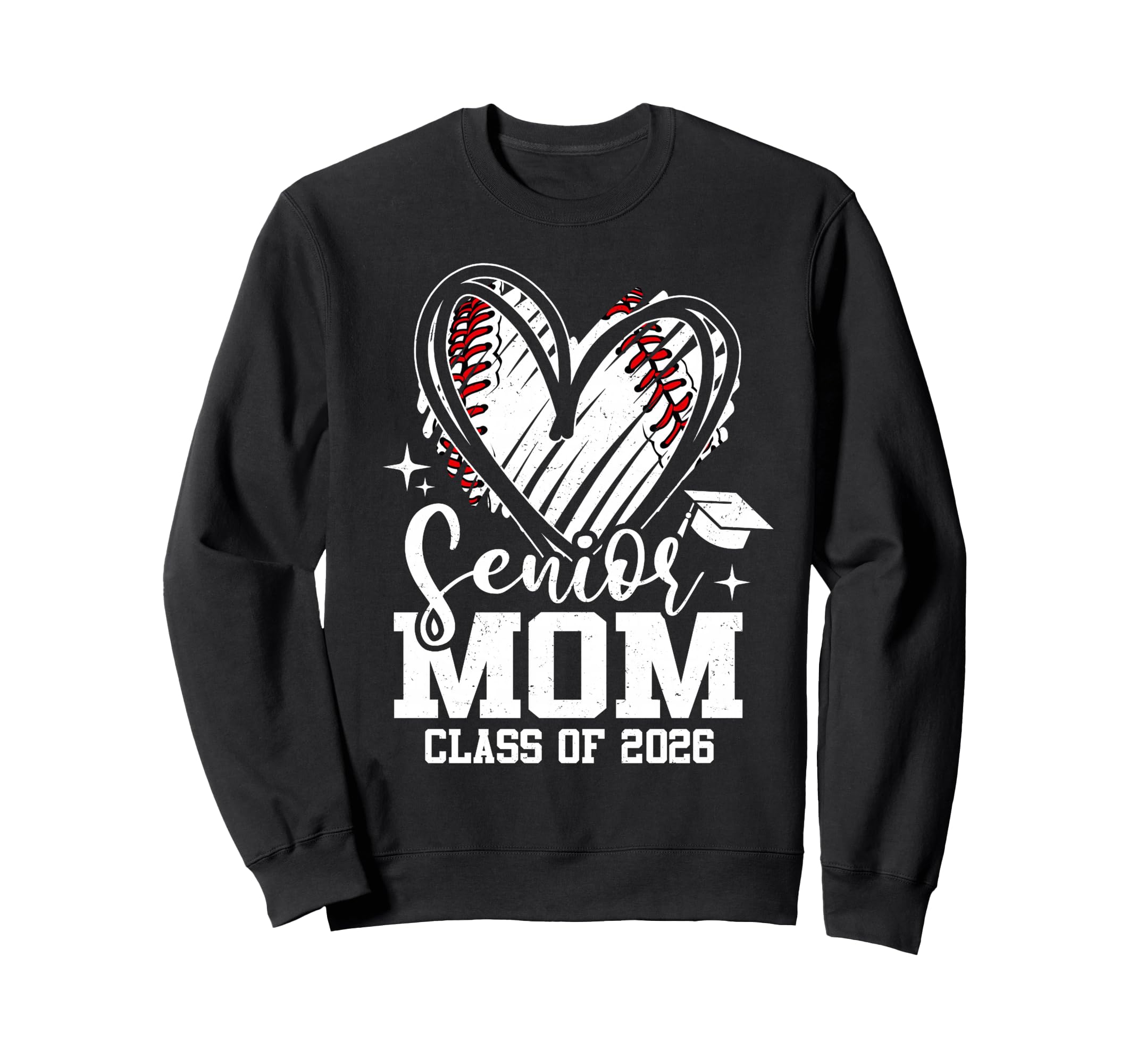 Proud Senior Mom Class 2026 Sweatshirt - Casual Everyday Wear Unisex - T-Shirt, Sweatshirt, Hoodie