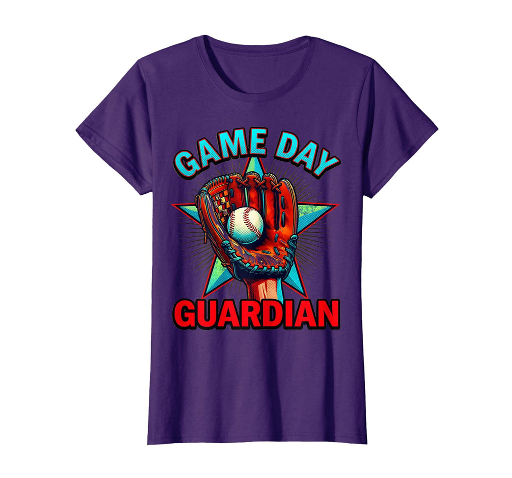 Game Day Guardian Baseball Mom T-Shirt - Minimalist Print for Adults - T-Shirt, Sweatshirt, Hoodie