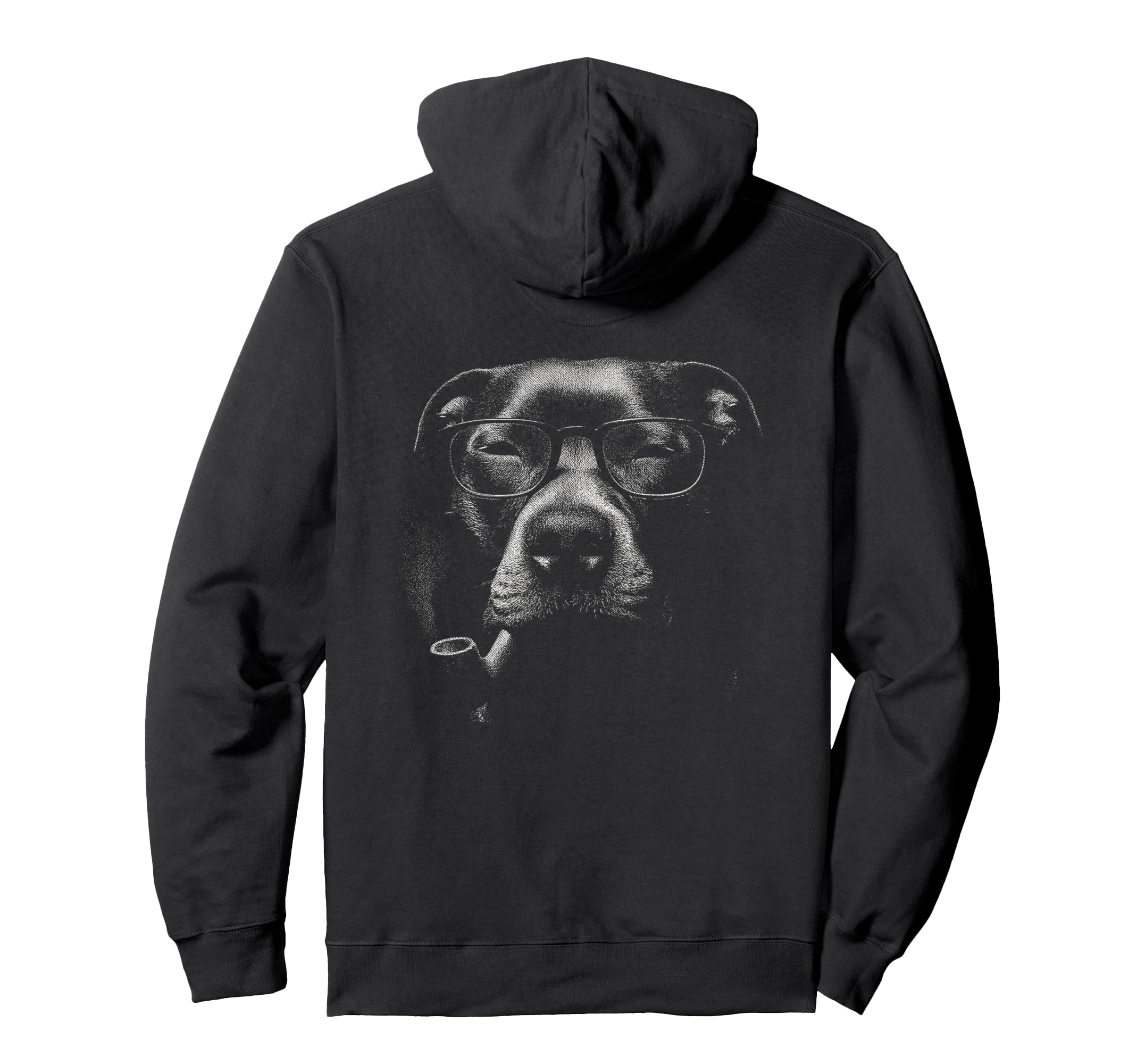 American Pitbull Glasses Pipe Grunge Hoodie - Casual Everyday Wear Unisex - T-Shirt, Sweatshirt, Hoodie