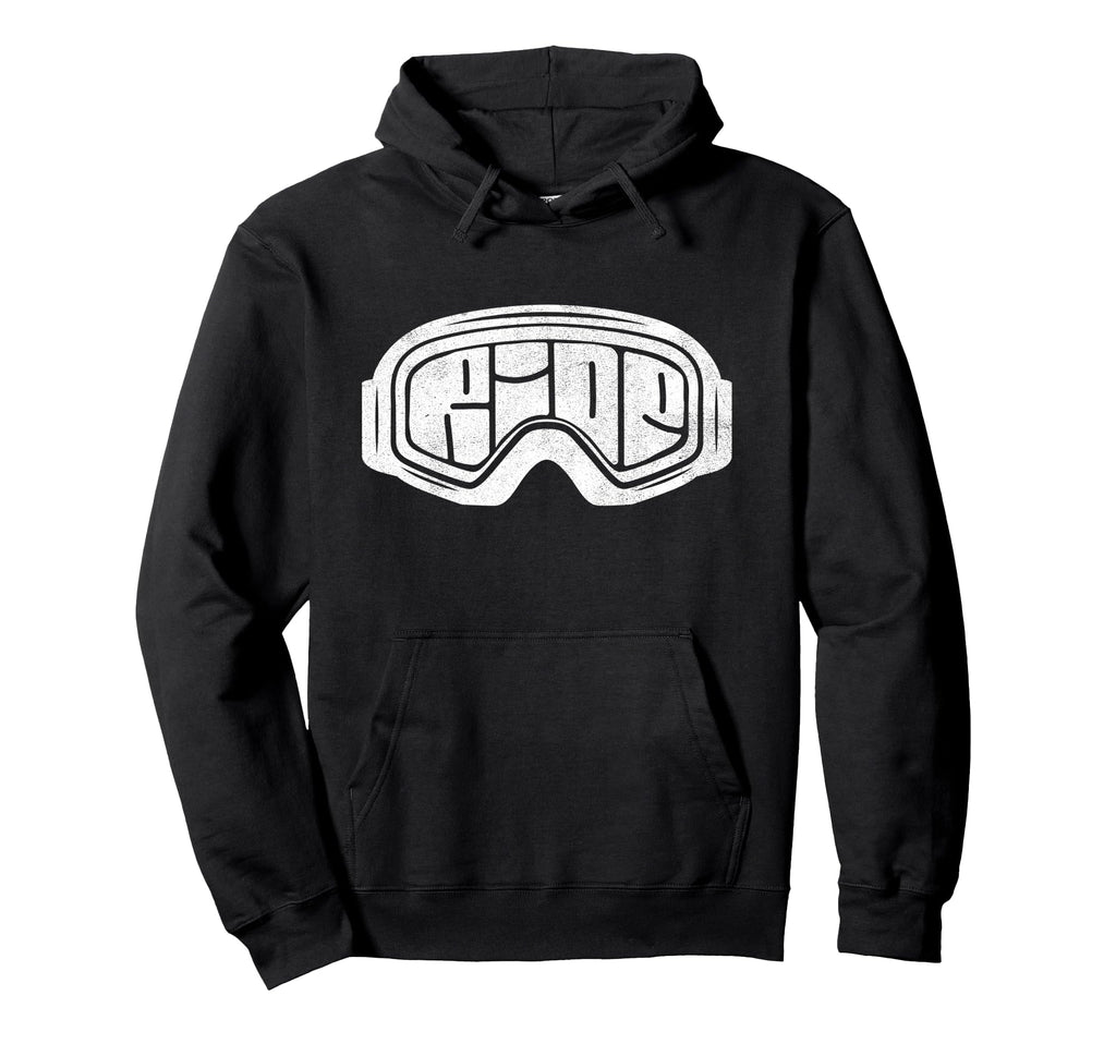 Ride Snowboard Distressed Hoodie - Minimalist Print Unisex - T-Shirt, Sweatshirt, Hoodie