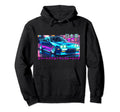 Jdm Synthwave Vaporwave Japanese Car 90S Hoodie - Novelty Apparel Unisex - T-Shirt, Sweatshirt, Hoodie