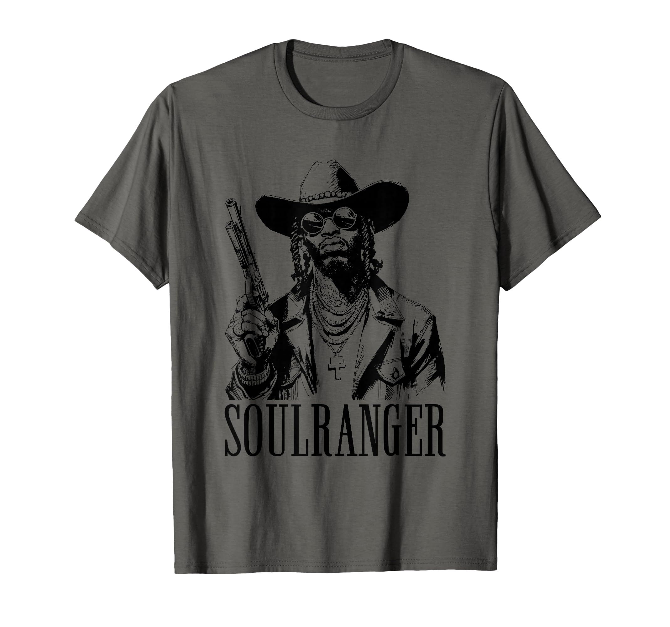 Cowboy Rapper Funny Hip Hop Cowboy Lover T-Shirt - Trendy Graphic Unisex - T-Shirt, Sweatshirt, Hoodie