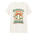 Baseball Sister Im Just Here T-Shirt - Fun Novelty Design for Adults - T-Shirt, Sweatshirt, Hoodie