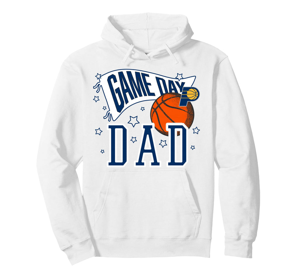 Nba Indiana Pacers Fathers Day Pennant Hoodie - Novelty Apparel Unisex - T-Shirt, Sweatshirt, Hoodie