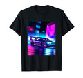 Vaporwave Car Synthwave City Vaporwave T-Shirt - Unique Graphic Men Women - T-Shirt, Sweatshirt, Hoodie