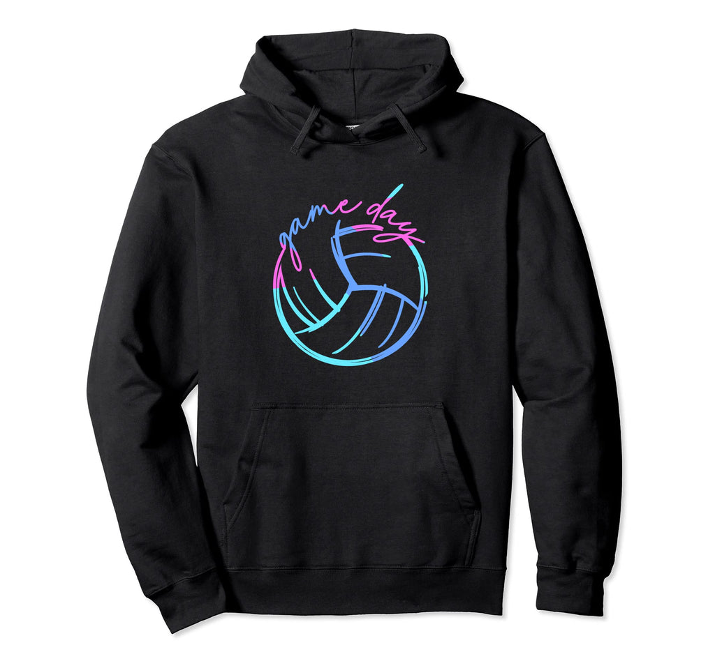 Volleyball Mom Game Day Players And Coaches Hoodie - Unique Graphic Unisex - T-Shirt, Sweatshirt, Hoodie