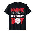 Baseball Nannie Birthday Family T-Shirt - Aesthetic Graphic for Adults - T-Shirt, Sweatshirt, Hoodie