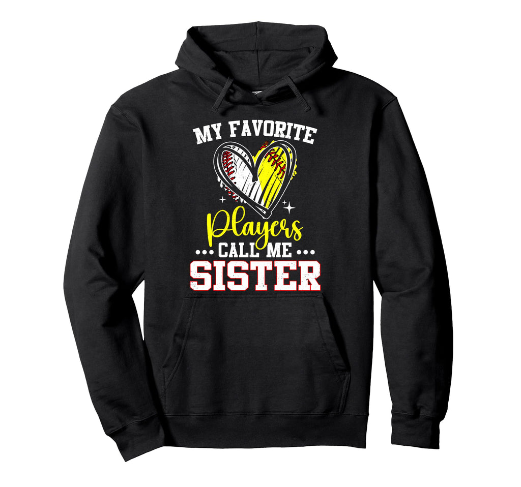 My Favorite Baseball Softball Hoodie - Fun Novelty Design Men Women - T-Shirt, Sweatshirt, Hoodie