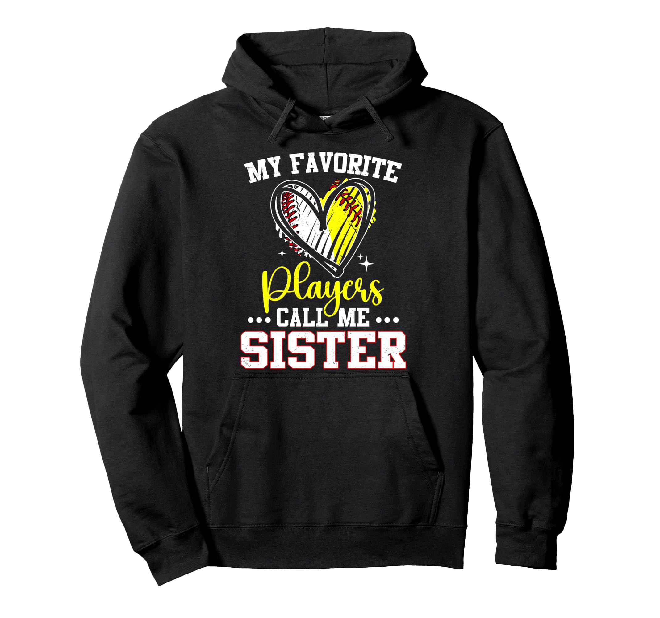My Favorite Baseball Softball Hoodie - Fun Novelty Design Men Women - T-Shirt, Sweatshirt, Hoodie