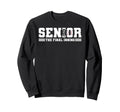 Baseball 2026 Final Inning Senior Sweatshirt - Custom Art Print for Adults - T-Shirt, Sweatshirt, Hoodie