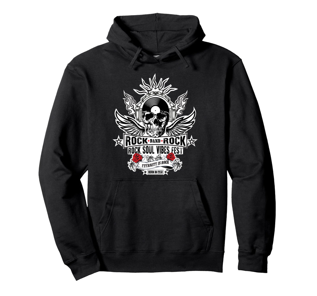 Rock Band Vibes Bold Music Lovers Hoodie - Graphic Print Unisex - T-Shirt, Sweatshirt, Hoodie
