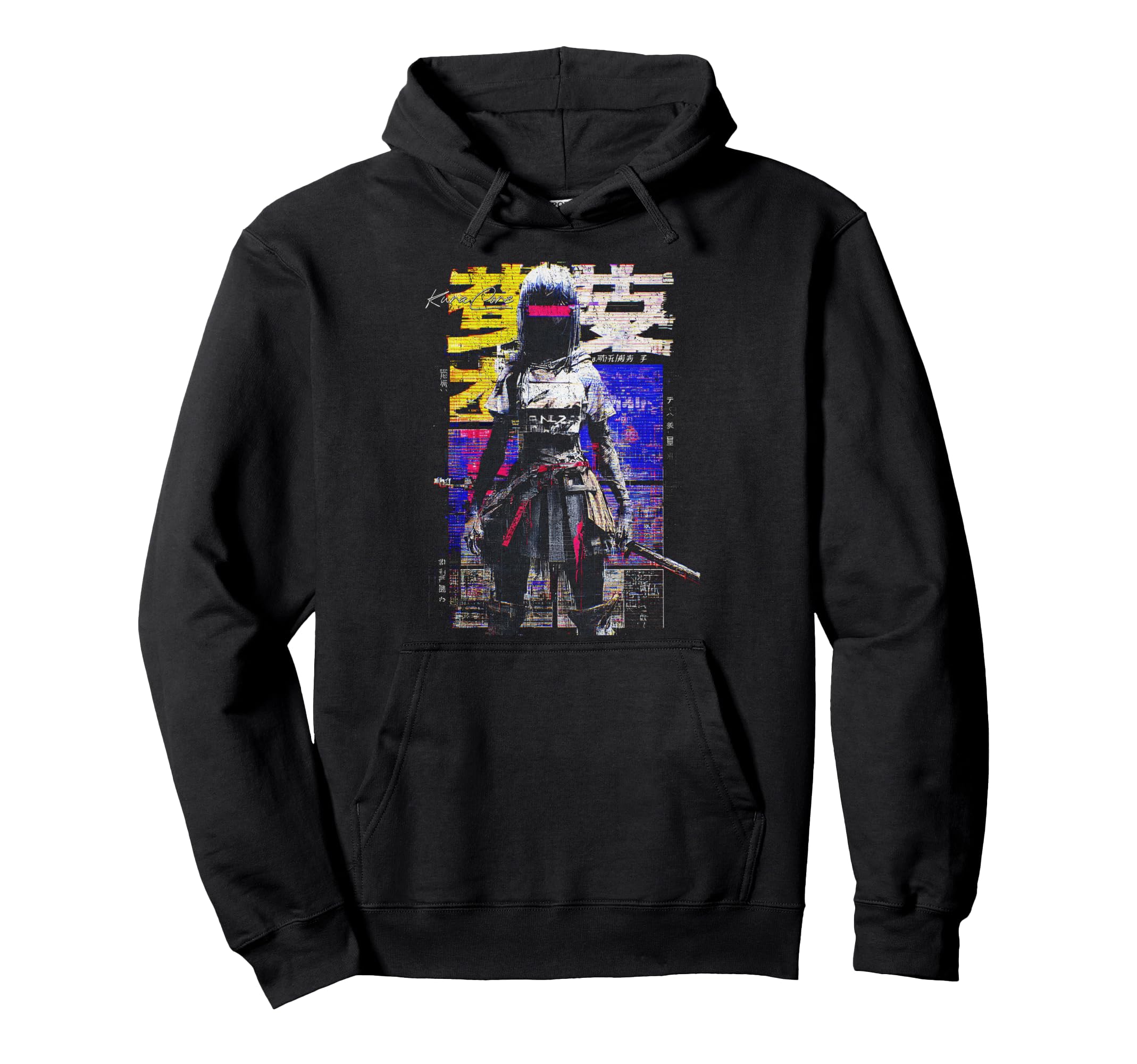 Japanese Streetwear Cyberpunk Y2K Hoodie - Graphic Print Men Women - T-Shirt, Sweatshirt, Hoodie