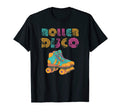 Distressed Roller Disco 70S And T-Shirt - Casual Everyday Wear for Adults - T-Shirt, Sweatshirt, Hoodie