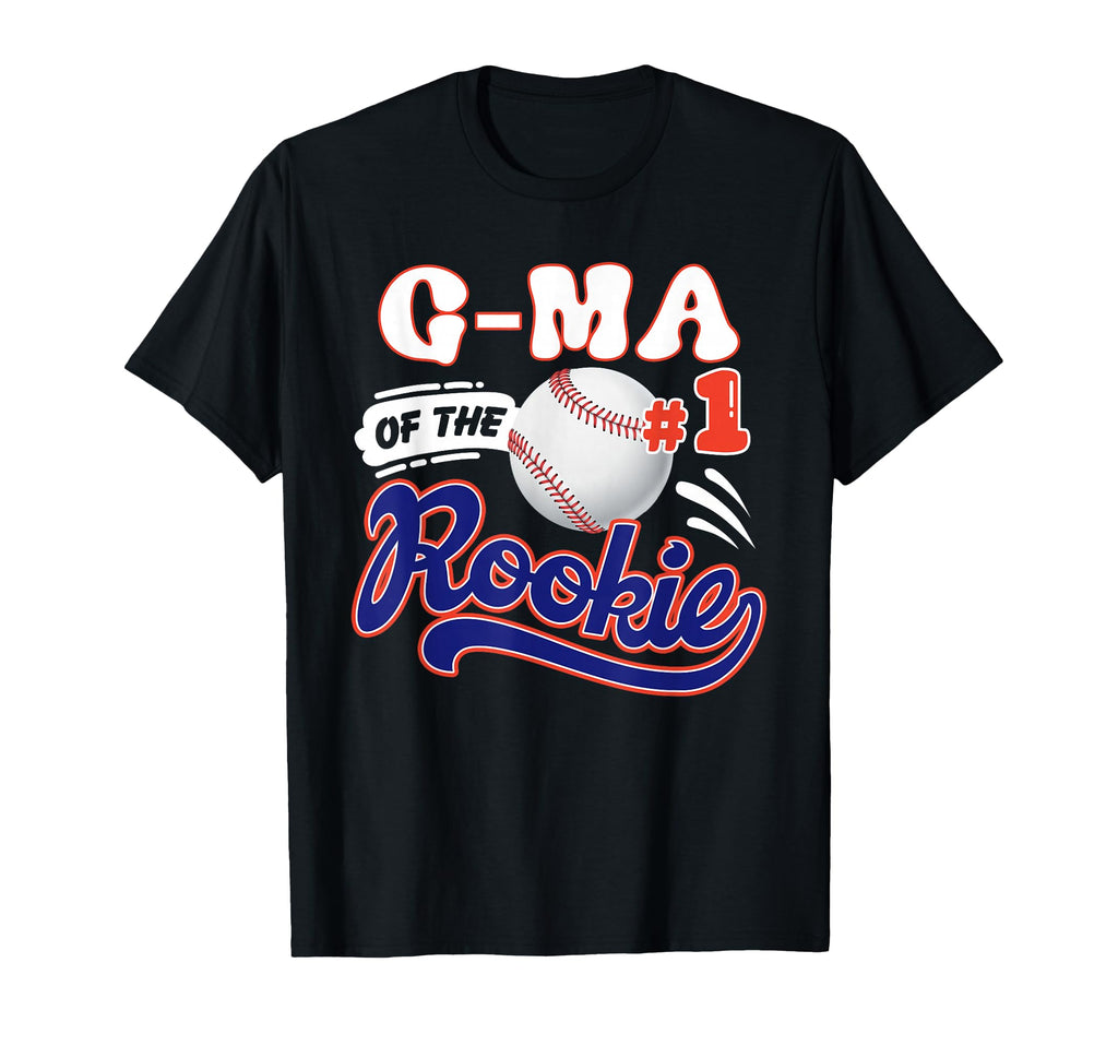 G Ma Rookie Year 1St Birthday Baseball T-Shirt - Trendy Graphic Men Women - T-Shirt, Sweatshirt, Hoodie