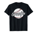 Grandpa Baseball Player Grandfather T-Shirt - Custom Art Print for Adults - T-Shirt, Sweatshirt, Hoodie