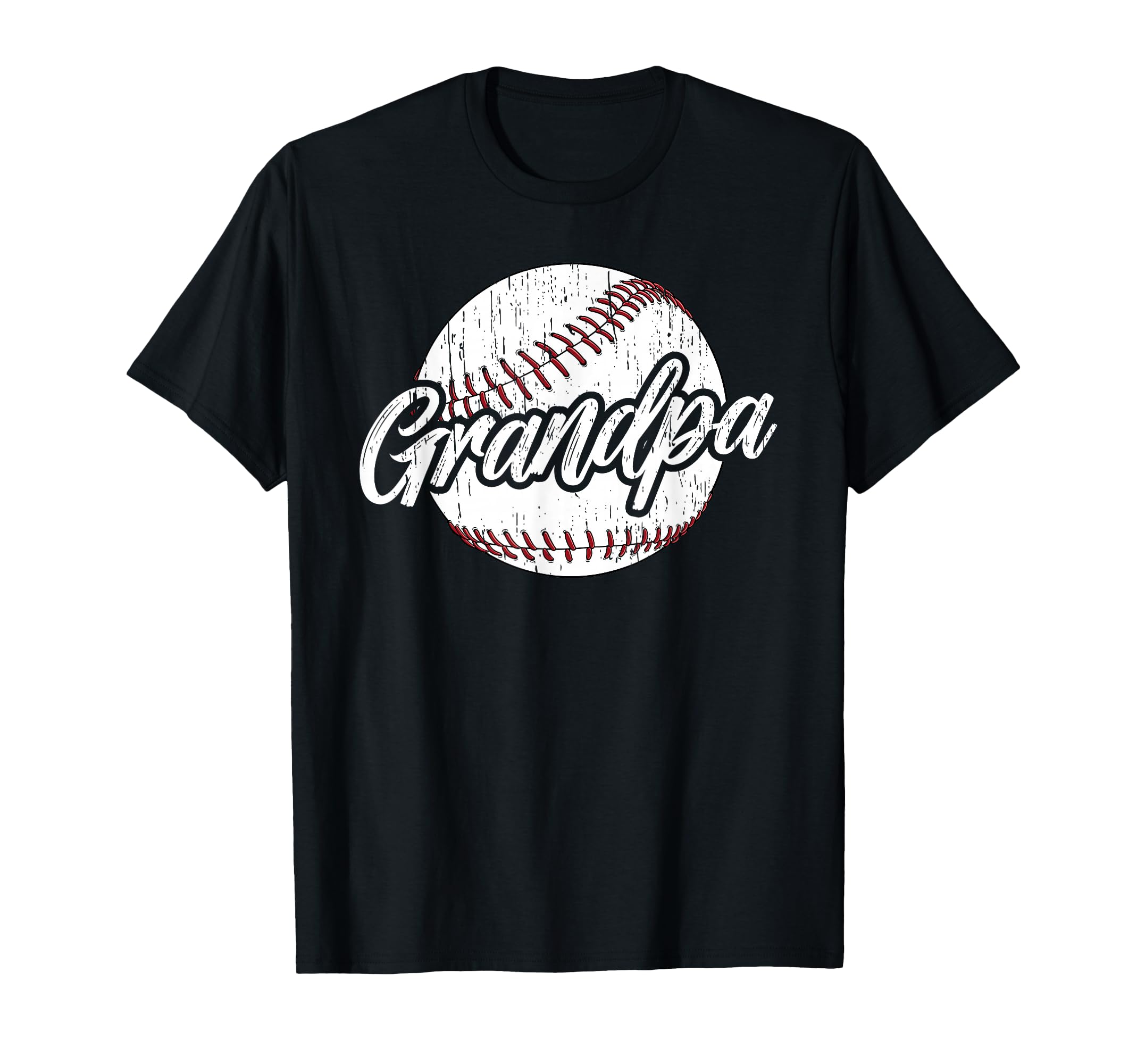 Grandpa Baseball Player Grandfather T-Shirt - Custom Art Print for Adults - T-Shirt, Sweatshirt, Hoodie