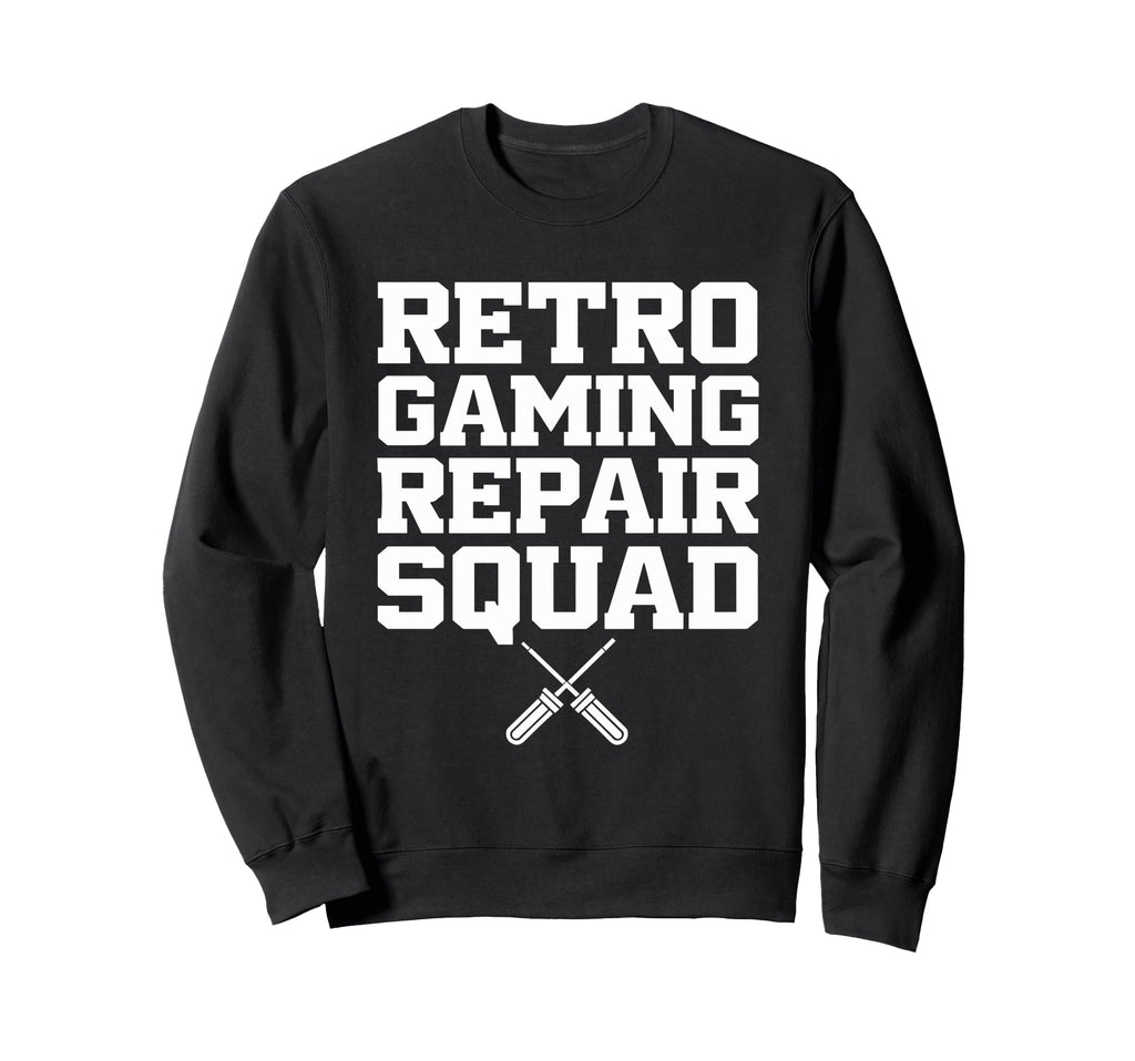 Gaming Repair Console Restoration Arcade Sweatshirt - Graphic Print Unisex - T-Shirt, Sweatshirt, Hoodie