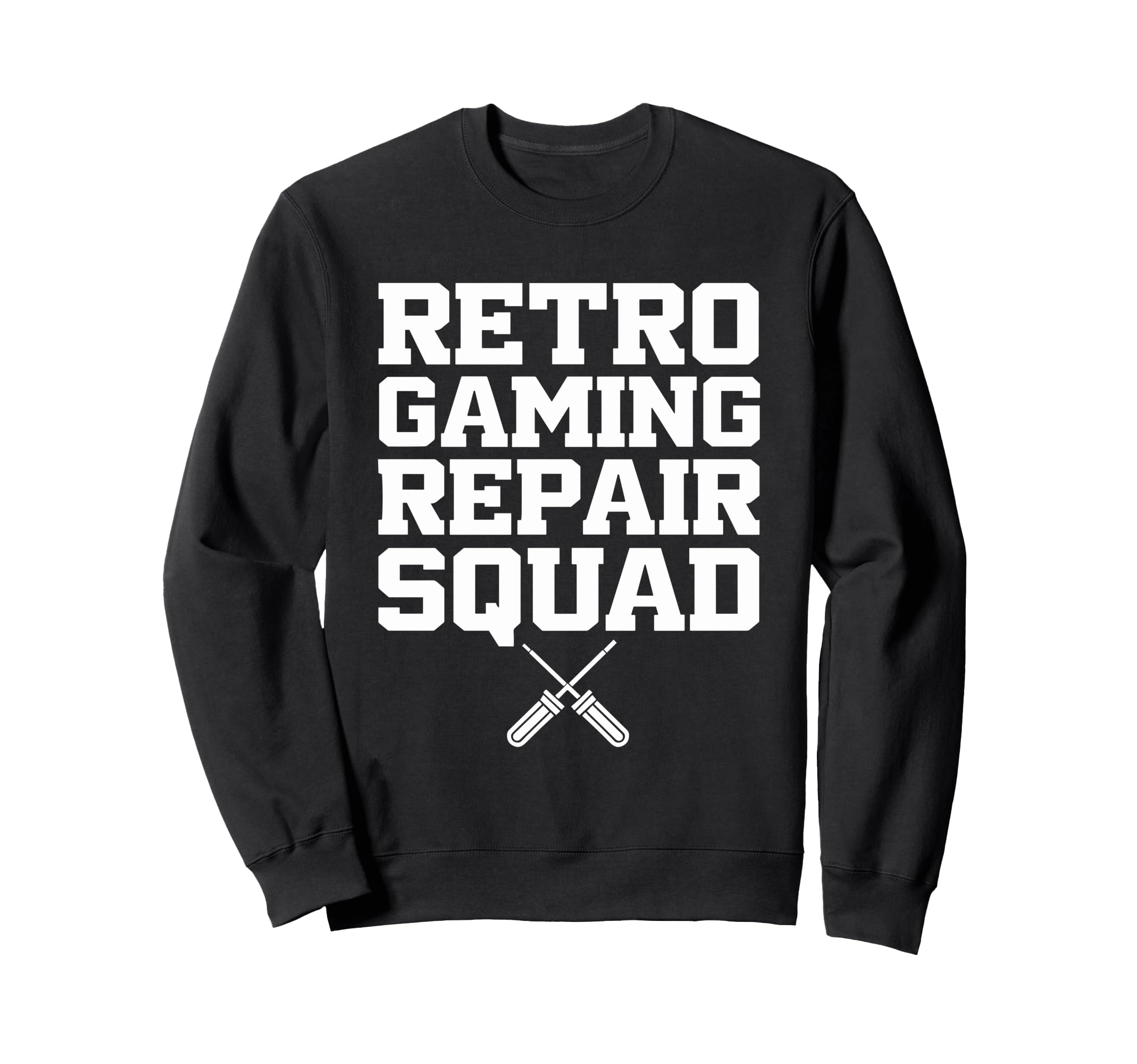 Gaming Repair Console Restoration Arcade Sweatshirt - Graphic Print Unisex - T-Shirt, Sweatshirt, Hoodie