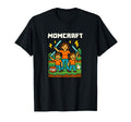 Momcraft Mom Gamer Mum Mothers Day Gift T-Shirt - Custom Art Print Unisex - T-Shirt, Sweatshirt, Hoodie