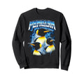 Penguin 80S Funny Penguin Sweatshirt - Casual Everyday Wear for Adults - T-Shirt, Sweatshirt, Hoodie