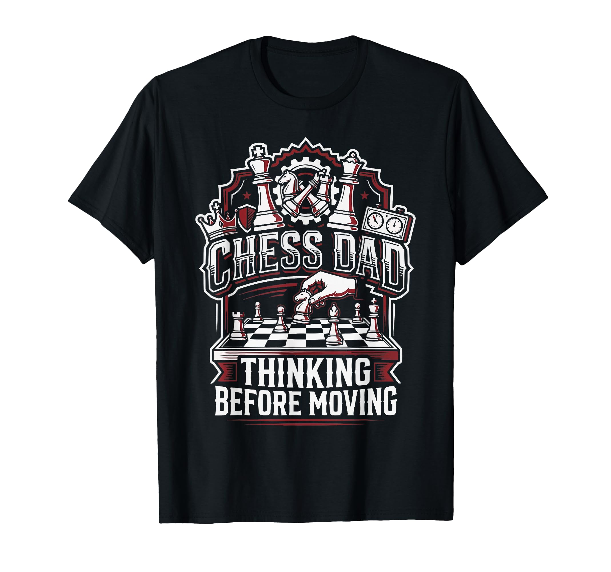 Chess Dad Board Game Daddy Checkmate Papa T-Shirt - Trendy Graphic Unisex - T-Shirt, Sweatshirt, Hoodie